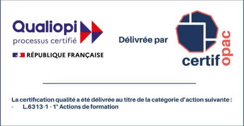 Logo Certification Qualiopi officiel